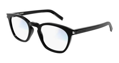 Saint Laurent Sunglass Unisex Black Black Transparent