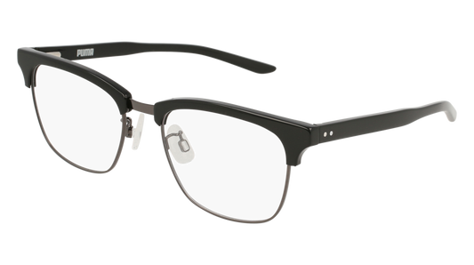 Puma Optical Frame Man Black Black Transparent