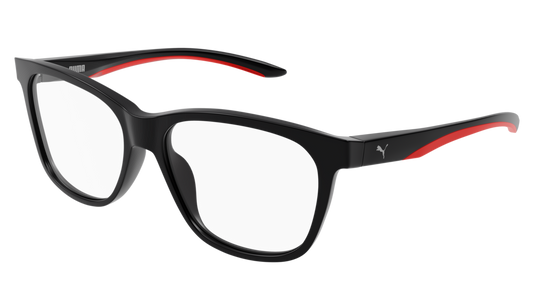 Puma Optical Frame Man Black Black Transparent