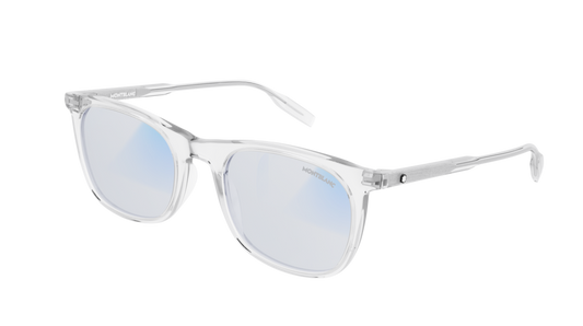 Montblanc Sunglass Man Crystal Crystal Light Blue