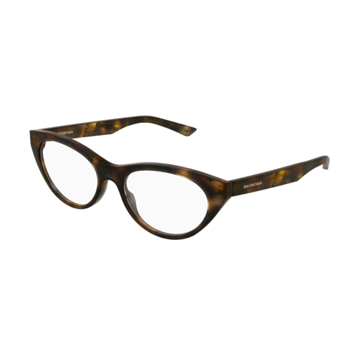 Balenciaga Optical Frame Woman Havana Havana Transparent