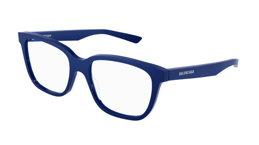 Balenciaga Optical Frame Unisex Blue Blue Transparent