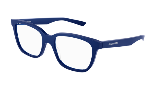 Balenciaga Optical Frame Unisex Blue Blue Transparent