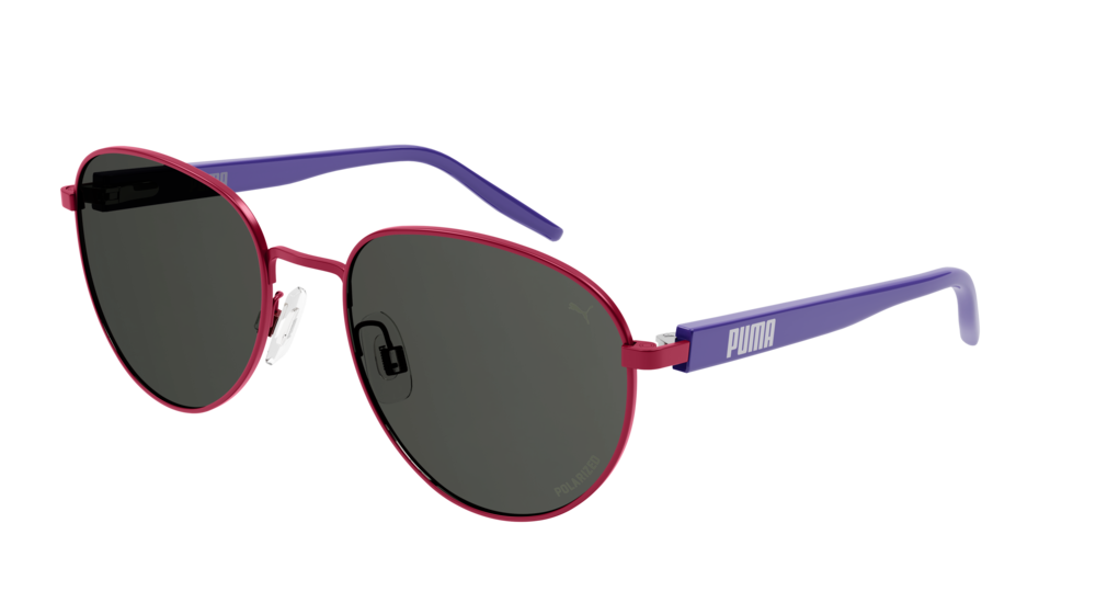 Puma Sunglass Kid Burgundy Violet Grey