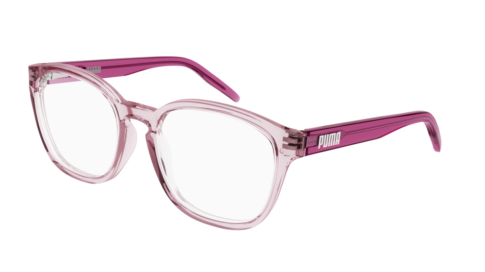 Puma Optical Frame Kid Pink Fuchsia Transparent