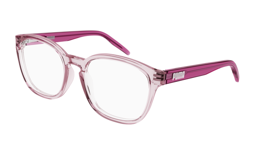 Puma Optical Frame Kid Pink Fuchsia Transparent