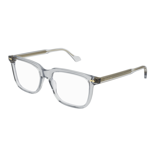 Gucci Optical Frame Man Grey Grey Transparent