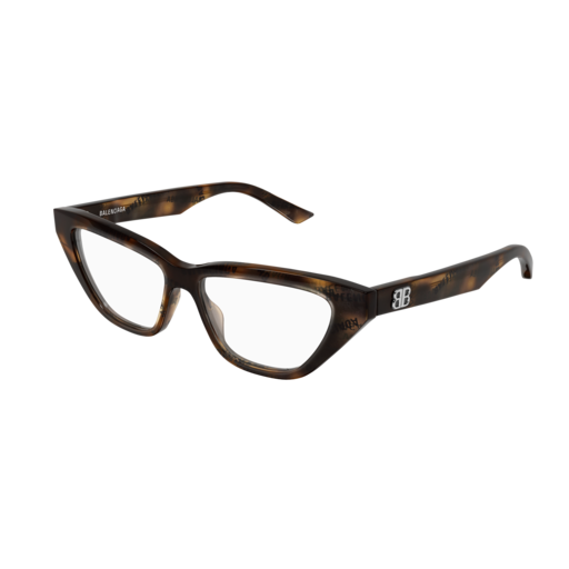 Balenciaga Optical Frame Woman Havana Havana Transparent