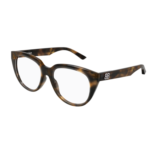 Balenciaga Optical Frame Woman Havana Havana Transparent