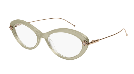 Pomellato Optical Frame Woman Beige Gold Transparent