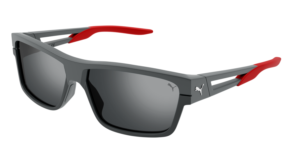 Puma Sunglass Man Grey Grey Black