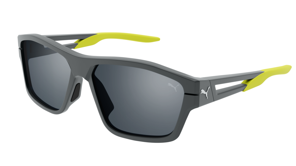 Puma Sunglass Man Grey Grey Black