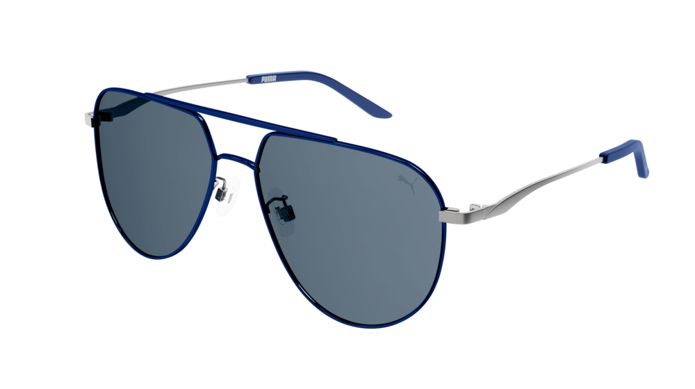 Puma Sunglass Man Blue Ruthenium Blue