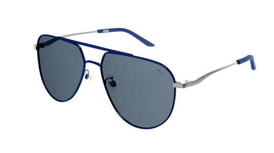 Puma Sunglass Man Blue Ruthenium Blue