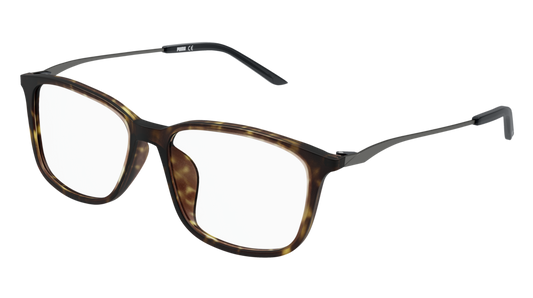 Puma Optical Frame Man Havana Ruthenium Transparent