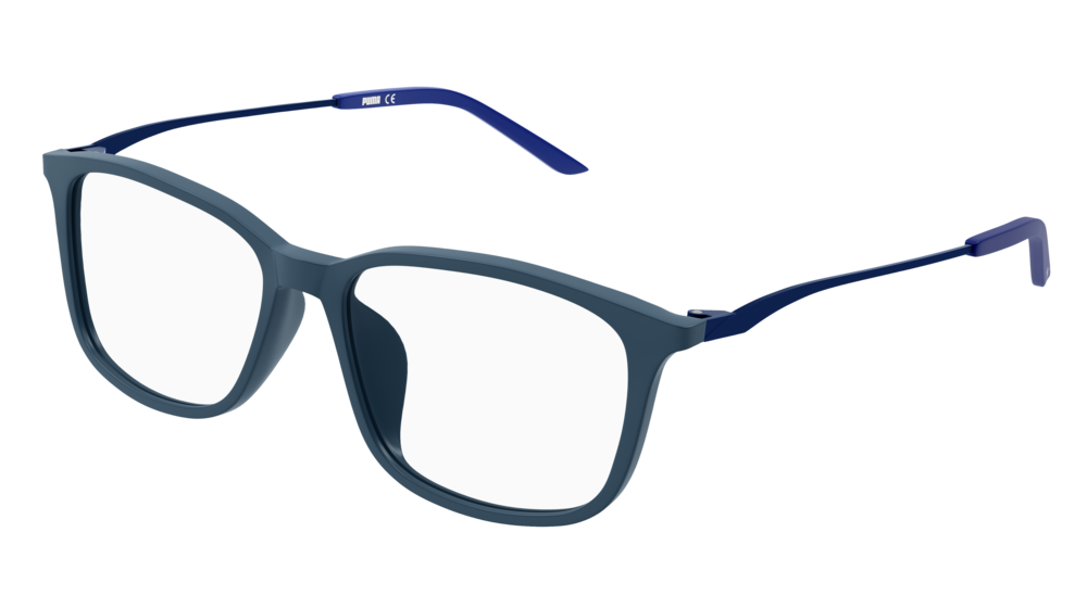 Puma Optical Frame Man Blue Blue Transparent