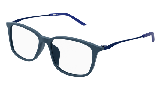 Puma Optical Frame Man Blue Blue Transparent