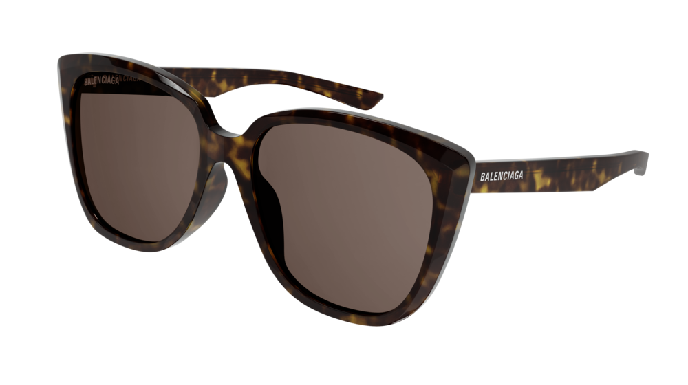 Balenciaga Sunglass Woman Havana Havana Brown