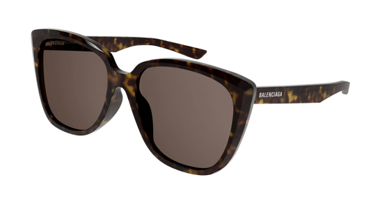 Balenciaga Sunglass Woman Havana Havana Brown