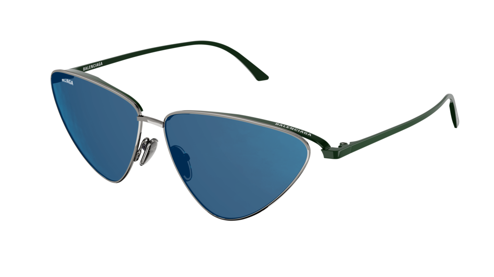 Balenciaga Sunglass Woman Gold Green Blue