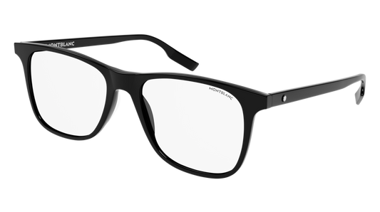 Montblanc Sunglass Man Black Black Grey