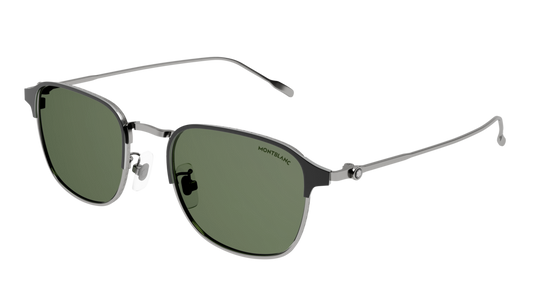 Montblanc Sunglass Man Ruthenium Ruthenium Green