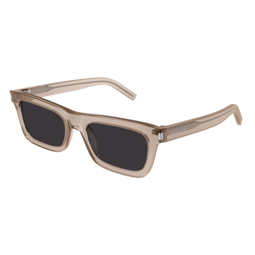 Saint Laurent Sunglass Woman Brown Brown Black