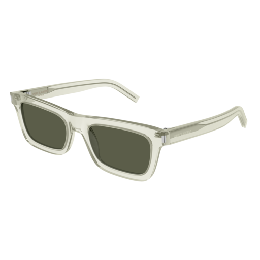 Saint Laurent Sunglass Woman Green Green Green