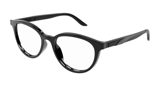 Puma Optical Frame Woman Black Black Transparent