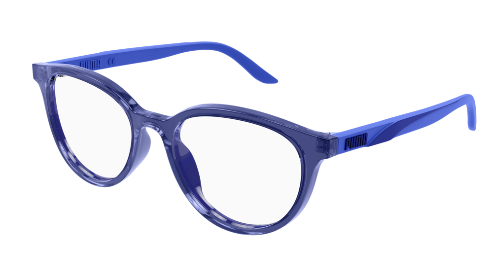 Puma Optical Frame Woman Light Blue Light Blue Transparent