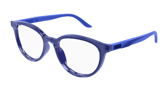 Puma Optical Frame Woman Light Blue Light Blue Transparent