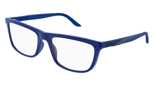 Puma Optical Frame Man Blue Blue Transparent