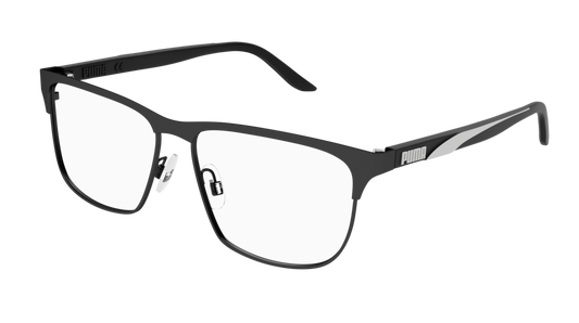 Puma Optical Frame Man Black Black Transparent