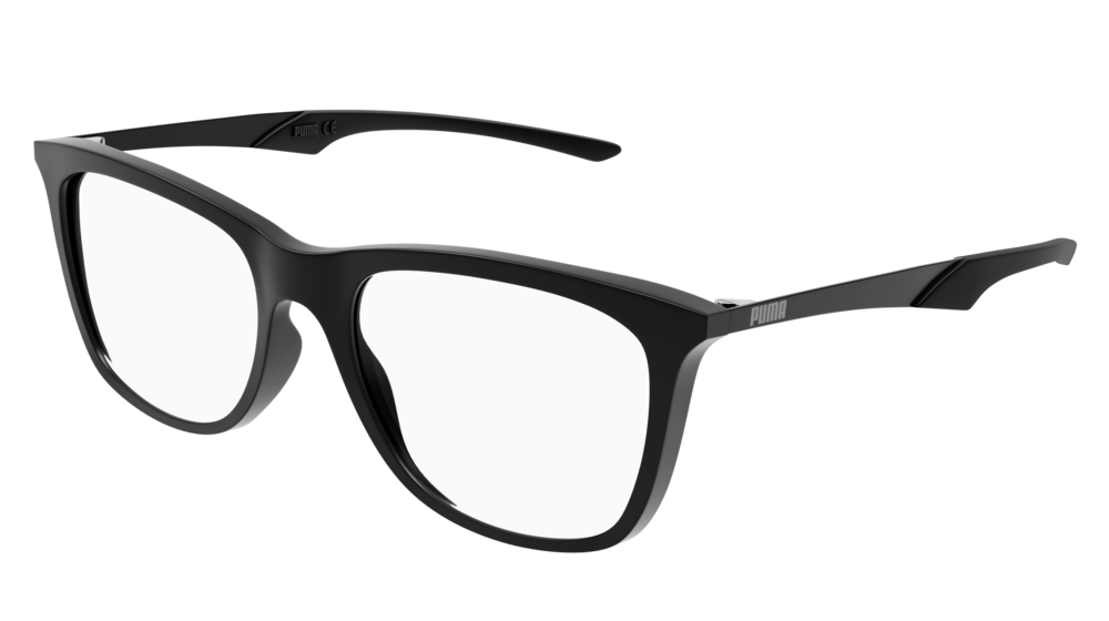 Puma Optical Frame Man Black Black Transparent