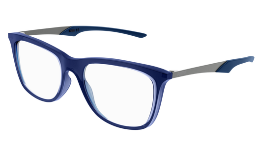 Puma Optical Frame Man Blue Ruthenium Transparent