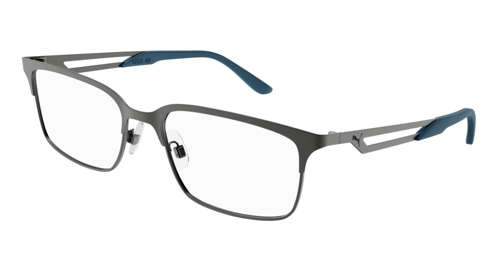 Puma Optical Frame Man Ruthenium Ruthenium Transparent