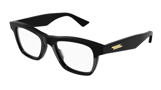 Bottega Veneta Optical Frame Man Black Black Transparent