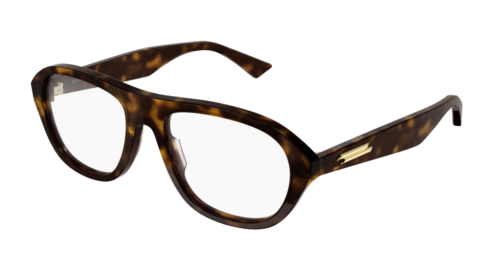 Bottega Veneta Optical Frame Man Havana Havana Transparent