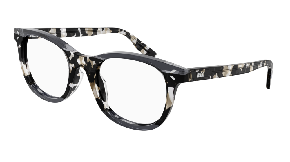 Mcq Optical Frame Unisex Havana Havana Transparent