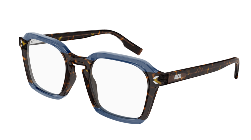 Mcq Optical Frame Unisex Havana Havana Transparent