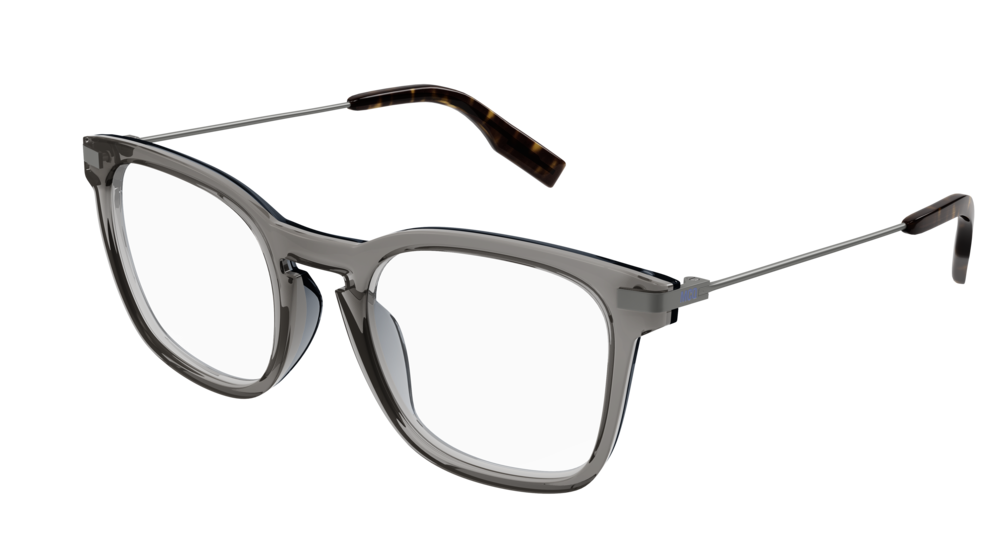 Mcq Optical Frame Unisex Black Ruthenium Transparent