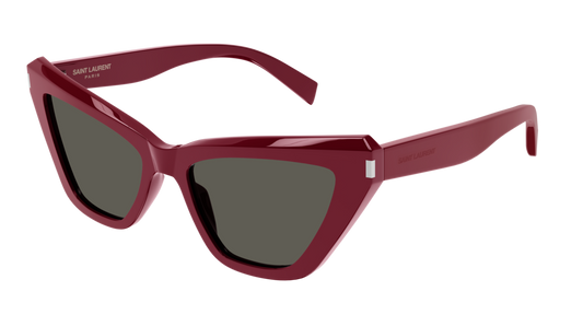 Saint Laurent Sunglass Woman Red Red Grey