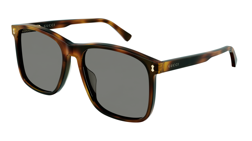 Gucci Sunglass Man Havana Havana Grey