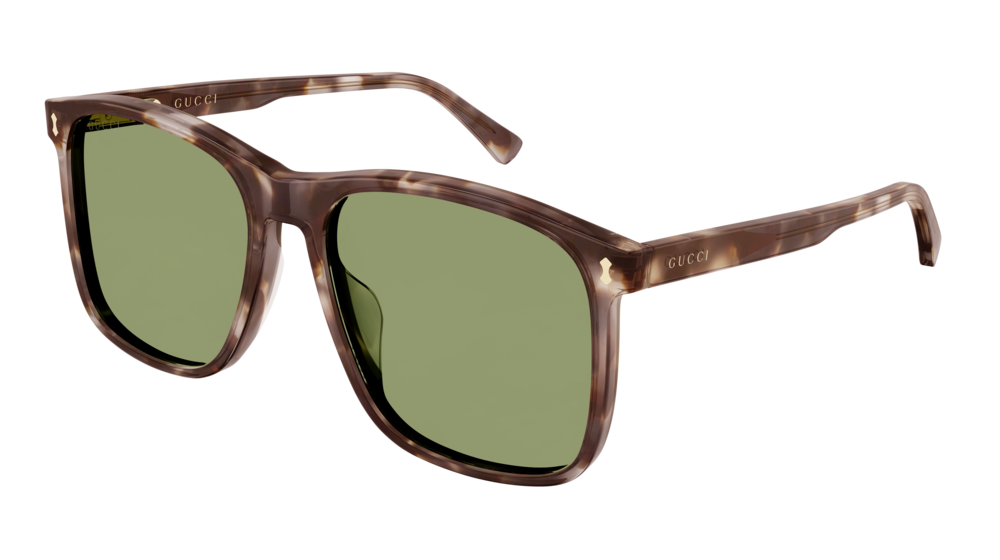 Gucci Sunglass Man Havana Havana Green