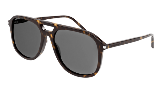 Saint Laurent Sunglass Man Havana Havana Grey