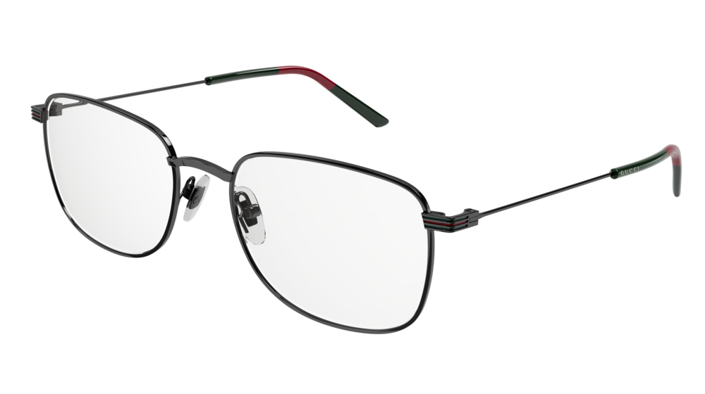 Gucci Optical Frame Man Ruthenium Ruthenium Transparent