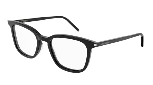 Saint Laurent Optical Frame Man Black Black Transparent