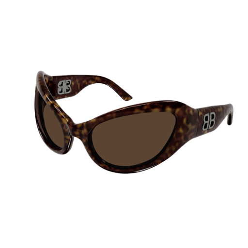 Balenciaga Sunglass Woman Havana Havana Brown