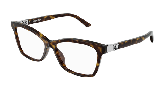 Balenciaga Optical Frame Woman Havana Havana Transparent