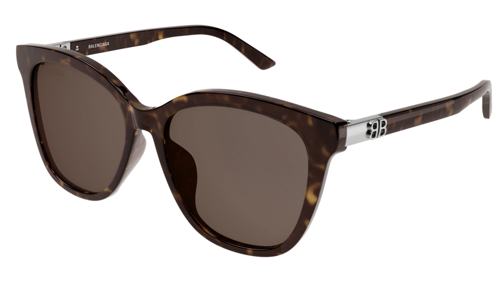 Balenciaga Sunglass Woman Havana Havana Brown